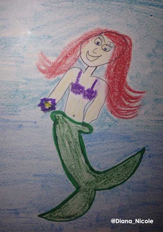 Little-Mermaid-hand-drawn